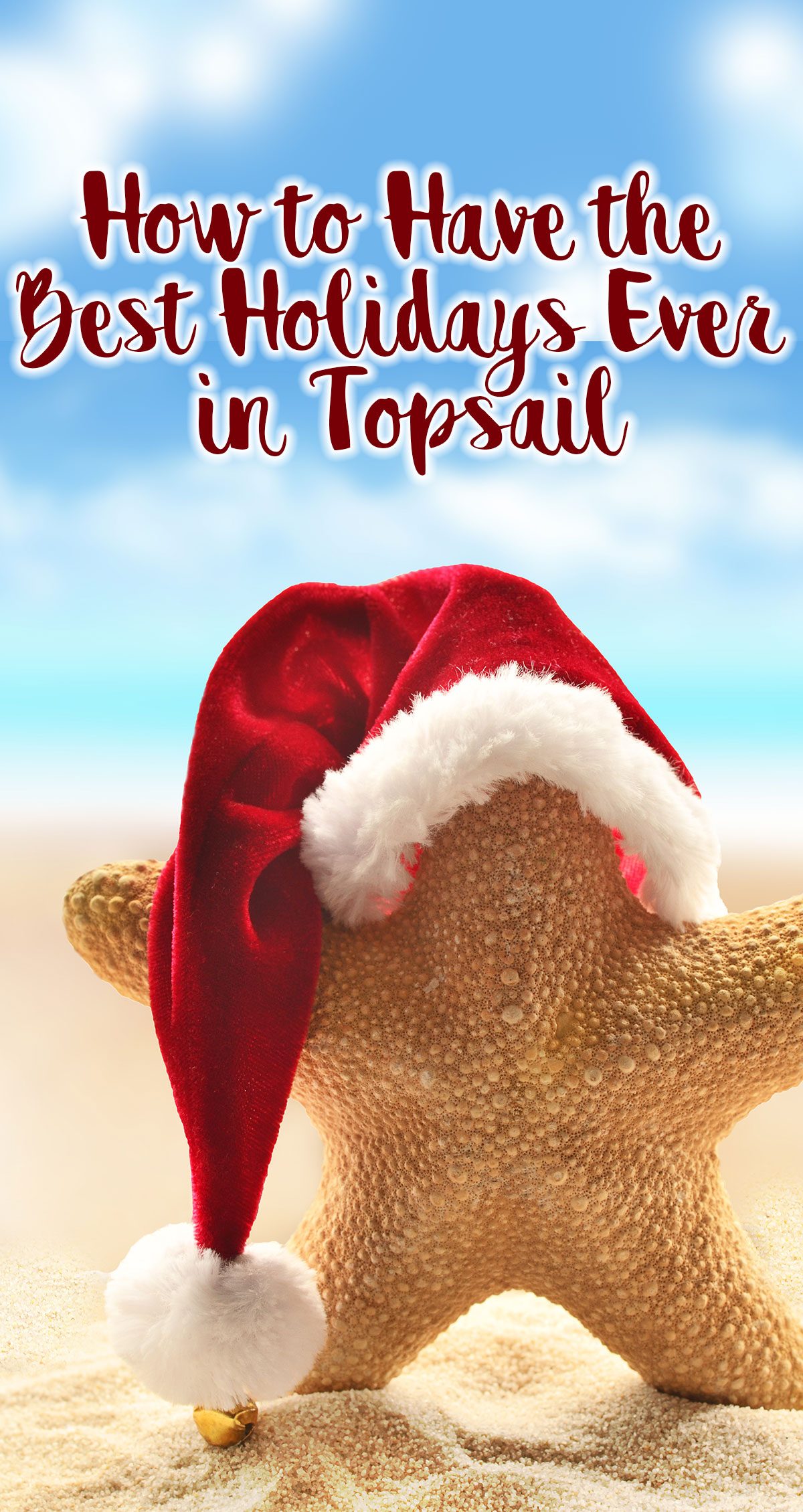 How to Have the Best Holidays Ever in Topsail Pin